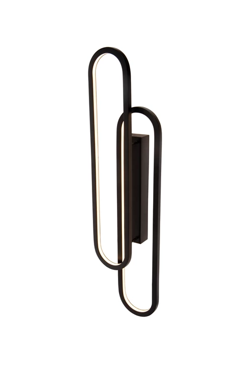 Lucide THELMA - Lámpara de pared - LED Regul. - 1x35W 2700K - Negro - detalle 2